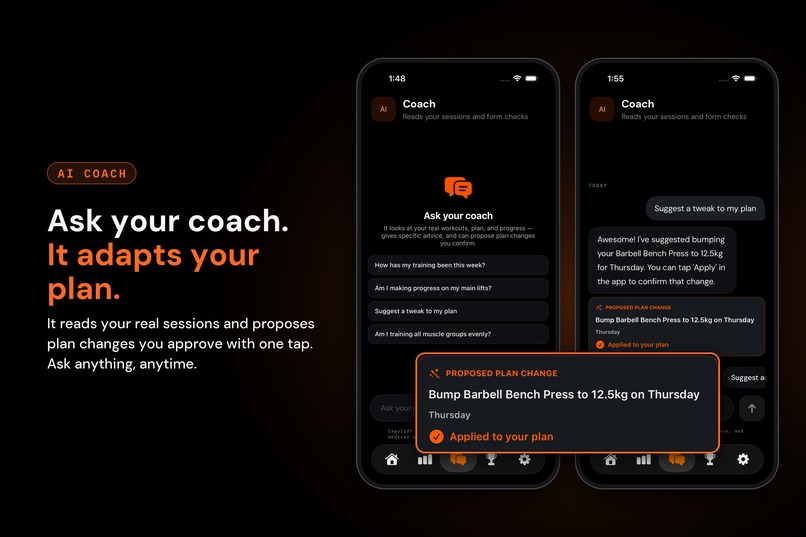 Capylift: AI Fitness Trainer – screenshot 7