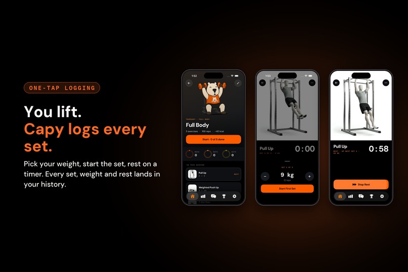 Capylift: AI Fitness Trainer – screenshot 8