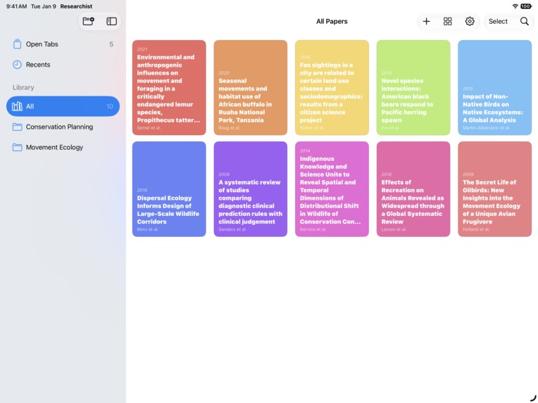 Researchist: Academic PDF Reader – screenshot 2