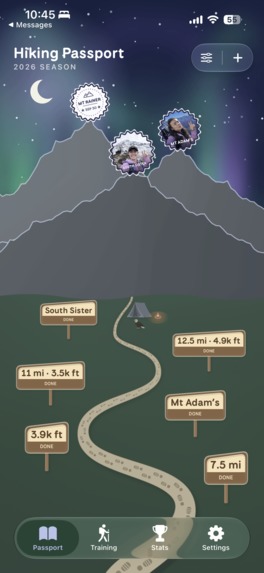 Hiking Passport – screenshot 2