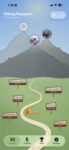 Hiking Passport – screenshot 1