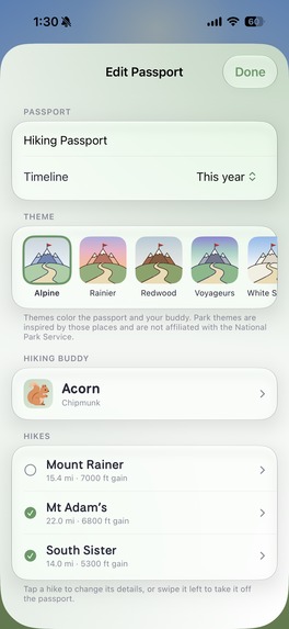 Hiking Passport – screenshot 4