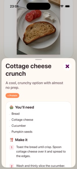 Munchy: AI Food ideas – screenshot 11