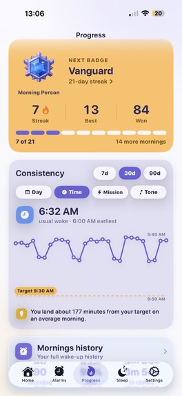Weky - smart alarm clock for heavy sleepers – screenshot 7