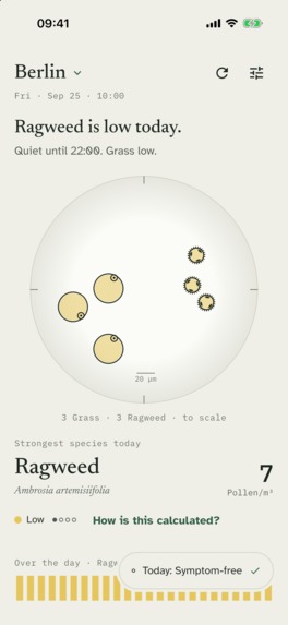 Pollenwarte – screenshot 1