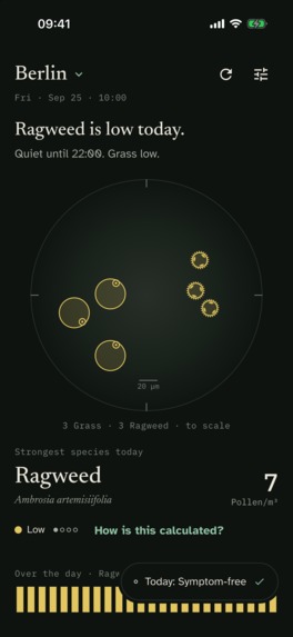 Pollenwarte – screenshot 2