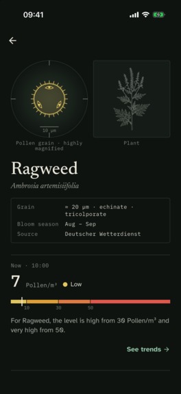 Pollenwarte – screenshot 4