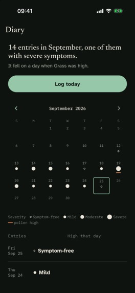 Pollenwarte – screenshot 7