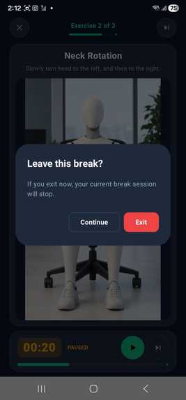 Ergobreak – screenshot 4