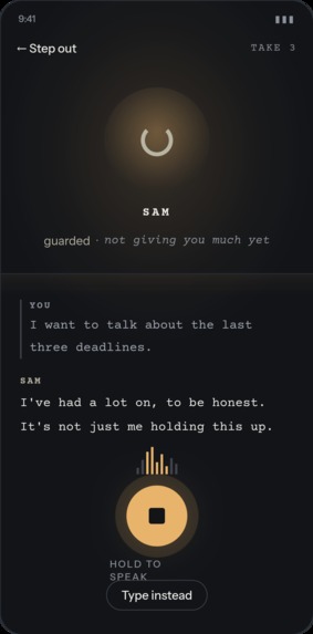 Dry run – screenshot 1