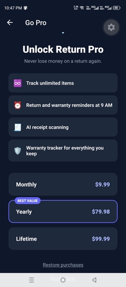 Return – screenshot 5