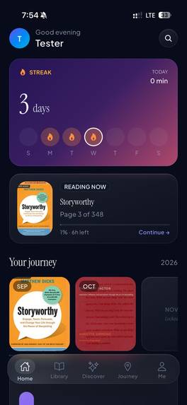 ReadPath: AI reading planner & book tracker – screenshot 13