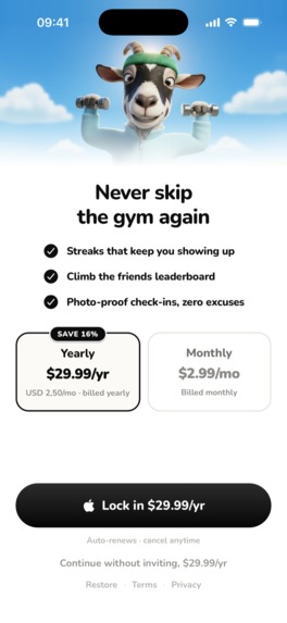 GymGoat – screenshot 7