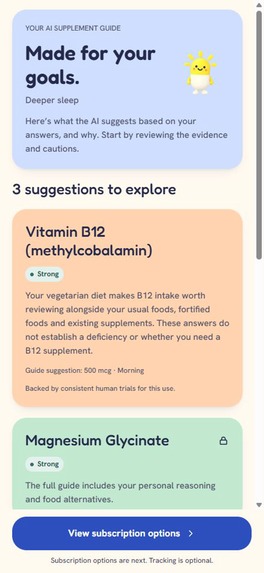 Wellpicked: Supplement Guide – screenshot 7