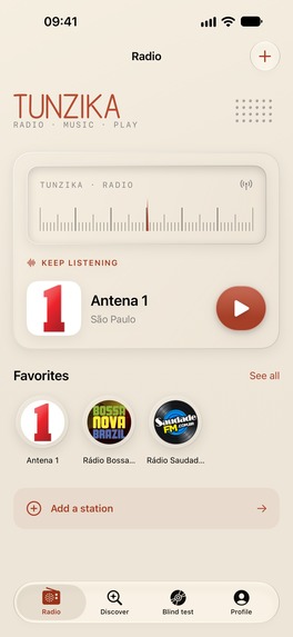 Tunzika: Live Radio & Music – screenshot 3