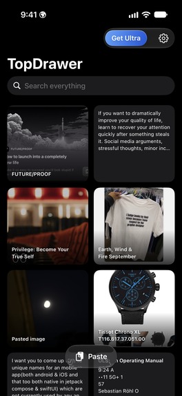 TopDrawer - Snippets & Files – screenshot 10