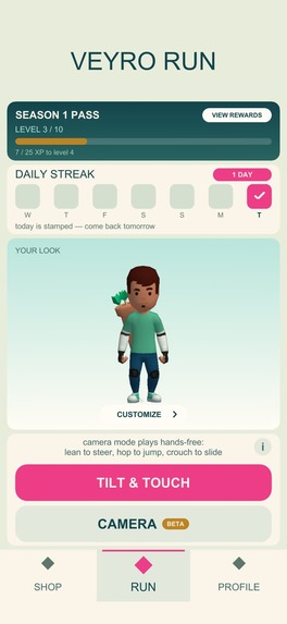 Veyro Run – screenshot 1