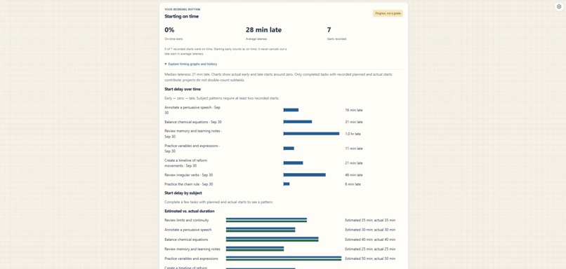 StudentSuccess – screenshot 1