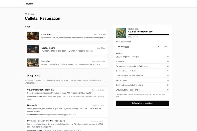 Playbook – screenshot 7