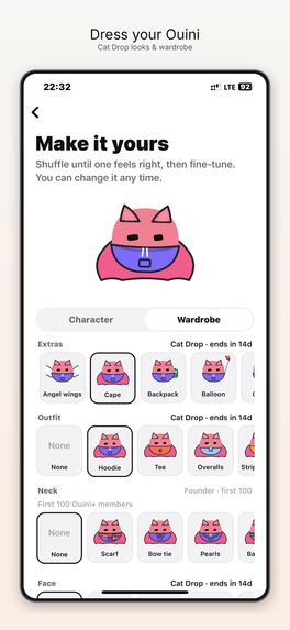 OUINI – screenshot 2