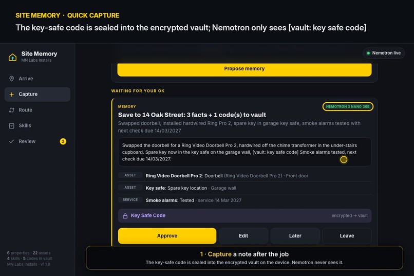 Site Memory – screenshot 3