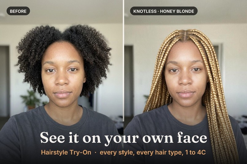 Hairstyle Try-On – screenshot 1
