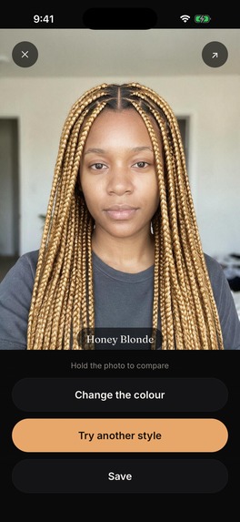Hairstyle Try-On – screenshot 2