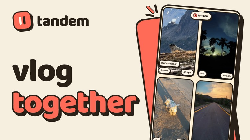 tandem: vlog together – screenshot 1
