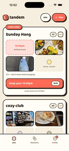 tandem: vlog together – screenshot 2