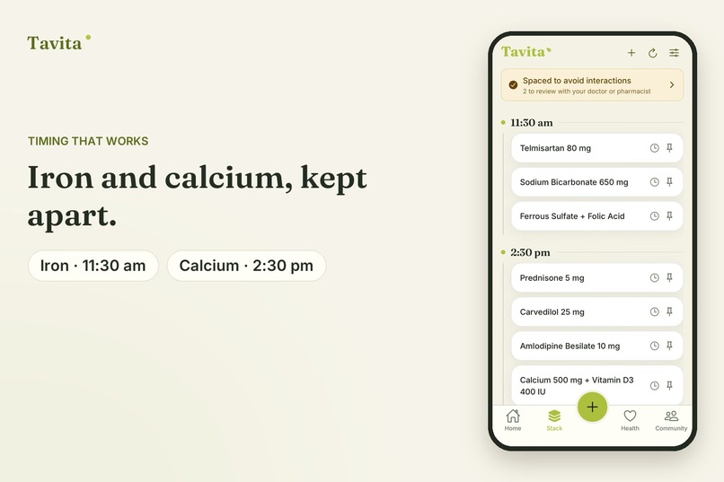 Tavita: Drug Interaction Checker & Med Tracker – screenshot 4