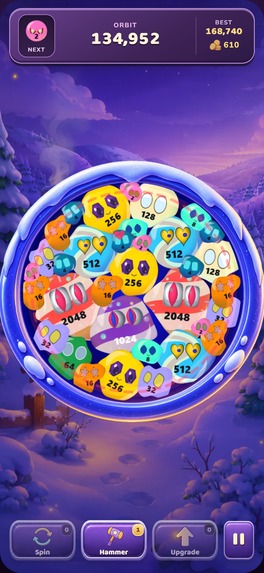 THROWFACE: 2048 Merge Drop – screenshot 3