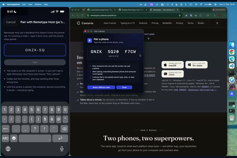 Remotype – screenshot 2