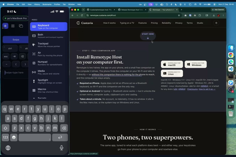Remotype – screenshot 3