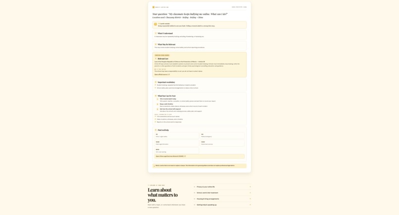 Justice Hub – screenshot 3