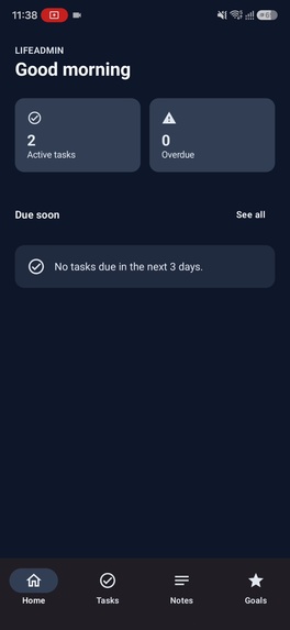 LifeAdmin AI – screenshot 5