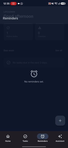 LifeAdmin AI – screenshot 6