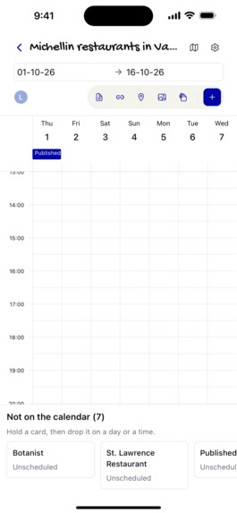 Plan together – screenshot 2