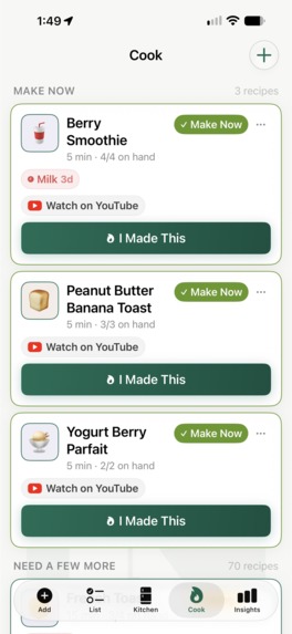 Kepta: Kitchen Inventory – screenshot 5