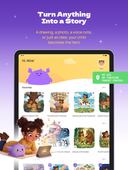 LuniMuni: Kids Story Maker – screenshot 2