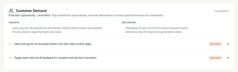 VentureStress AI  – screenshot 6