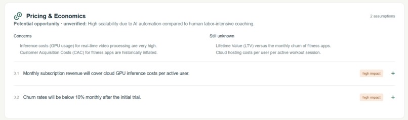 VentureStress AI  – screenshot 7