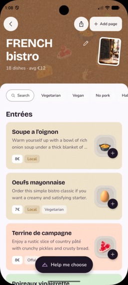MenuLango – screenshot 3