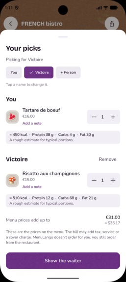 MenuLango – screenshot 9