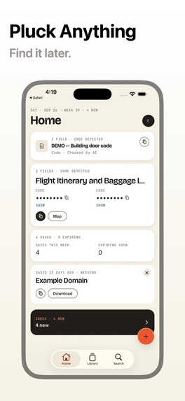 PluckIt – screenshot 2
