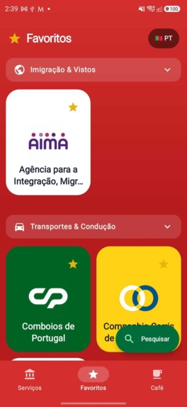 Portugal Government Services Navigator – screenshot 2