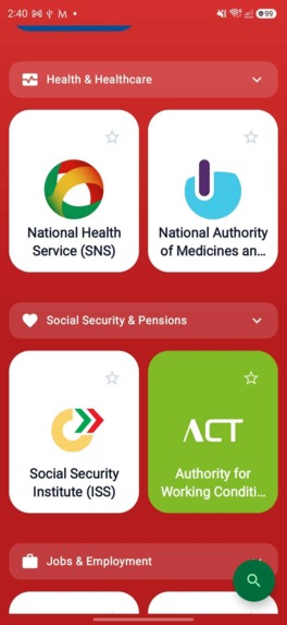 Portugal Government Services Navigator – screenshot 5