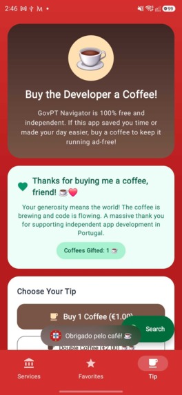 Portugal Government Services Navigator – screenshot 15