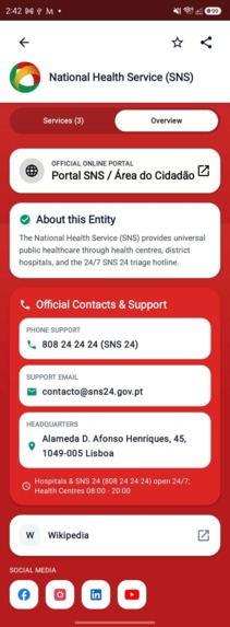 Portugal Government Services Navigator – screenshot 7