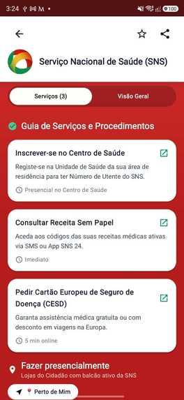 Portugal Government Services Navigator – screenshot 8
