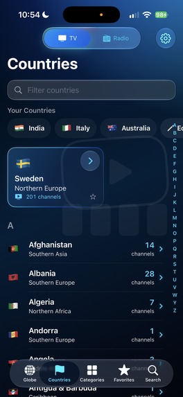 WorldWave – screenshot 3